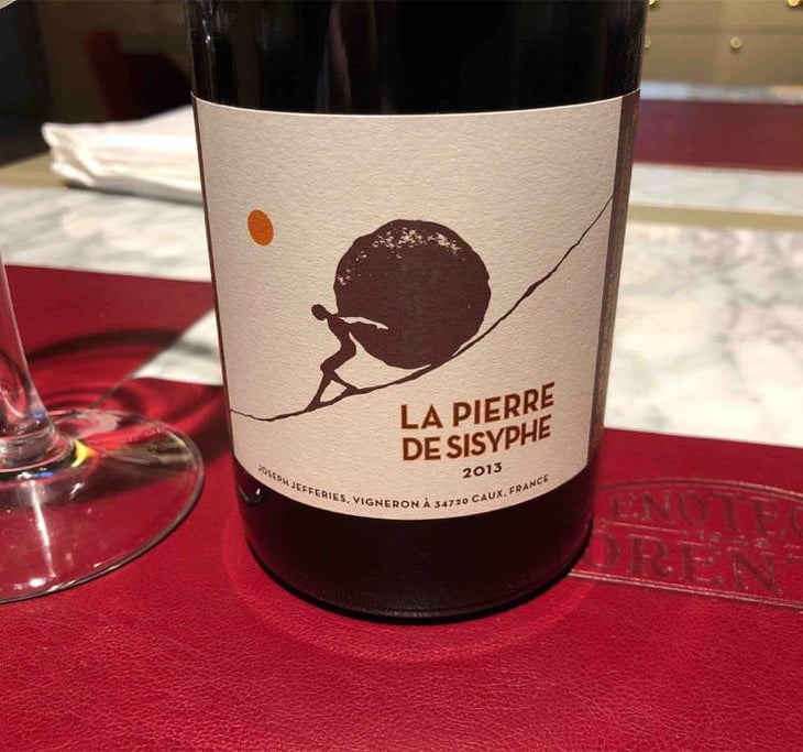 La Pierre de Sisyphe Rouge - Les Bories Jefferies - joseph-jefferies 