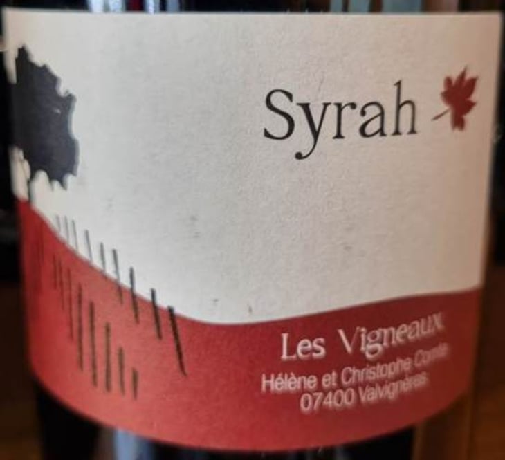 Syrah - Les Vigneaux - helene-christophe-comte 