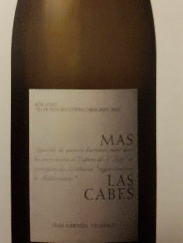 Mas Las Cabes Blanc - Domaine Gardiés - jean-victor-gardies 