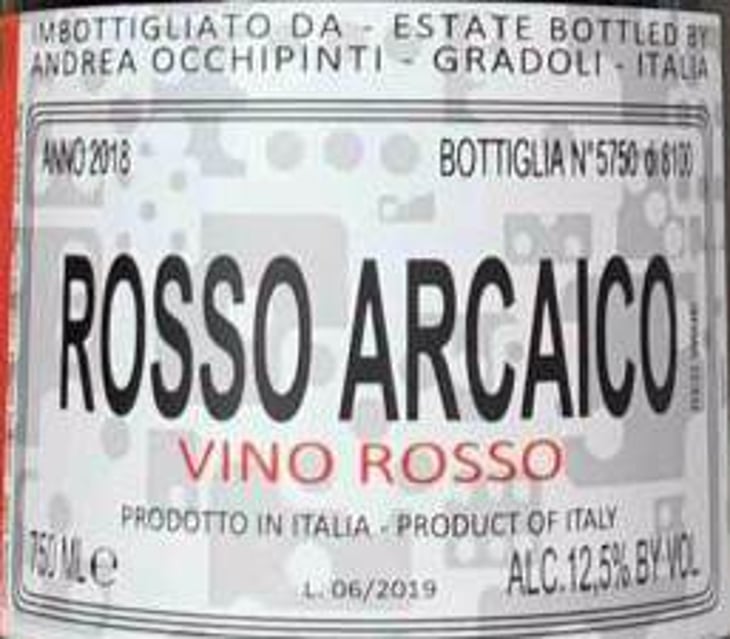 Rosso Arcaico - Azienda Agricola Andrea Occhipinti - andrea-occhipinti 