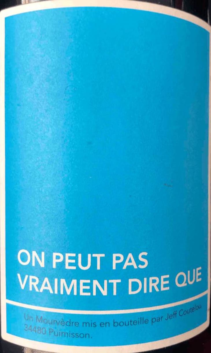 On Peut Pas Vraiment Dire Que - Mas Coutelou - jean-francois-coutelou 