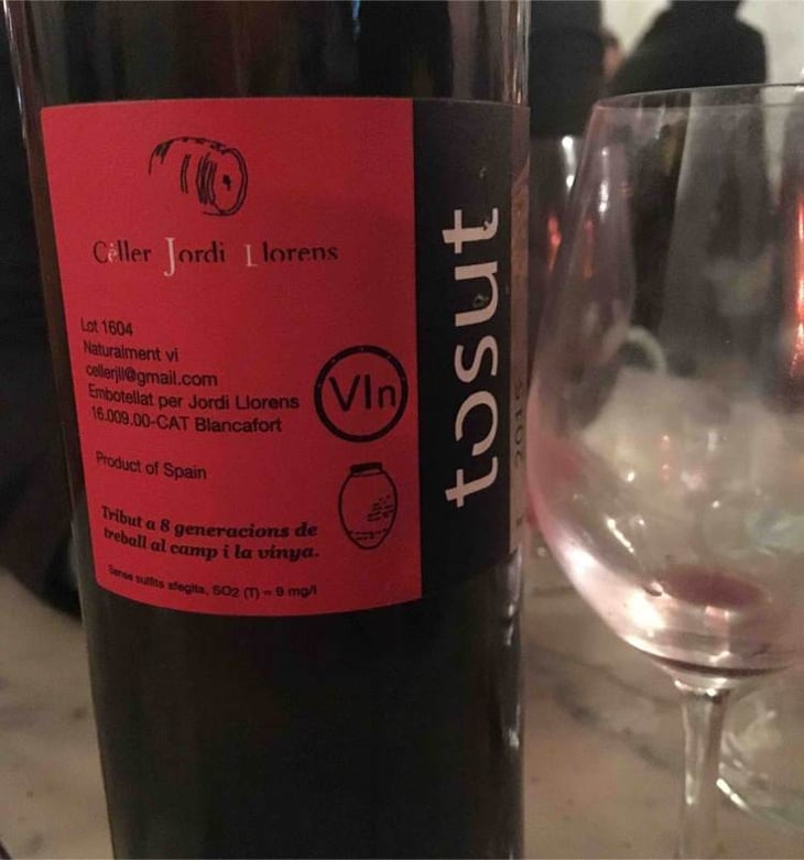 Tosut - Celler Jordi Llorens - jordi-llorens 