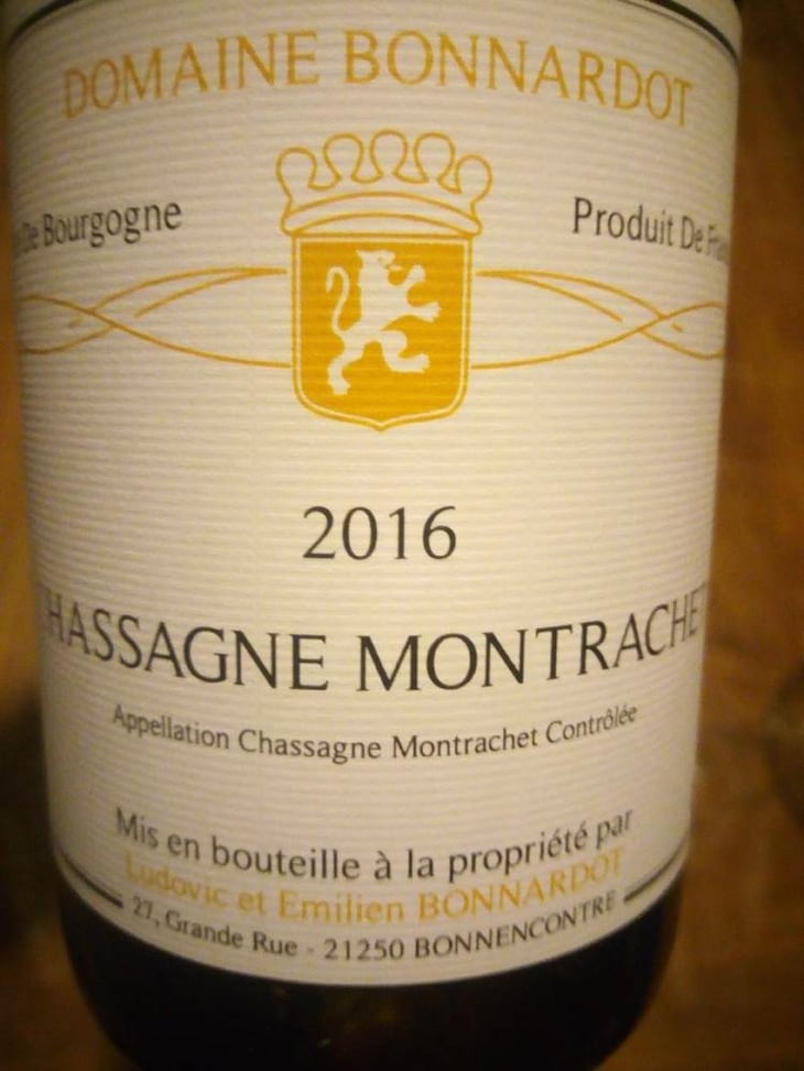 Chassagne-Montrachet - Domaine Bonnardot - antoine-ludovic-emilien-bonnardot 