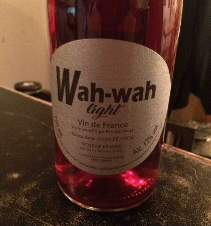 Wah Wah Light - Domaine Le Clocher - Les Vins de Sainte Anne - brendan-sean-tracey 