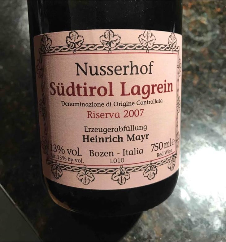 Südtirol Lagrein Riserva - Weingut Nusserhof - heinrich-mayr 
