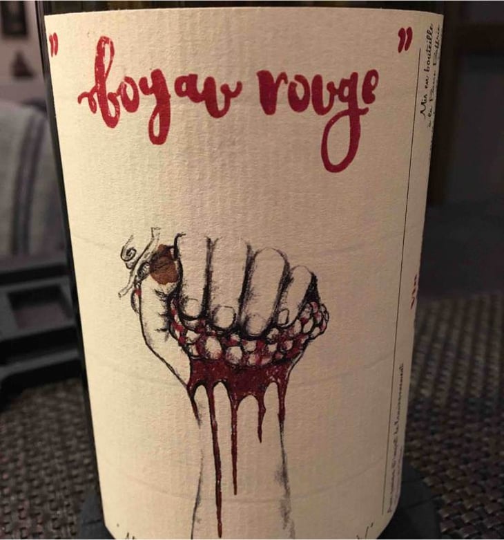 Boyau Rouge - Le Clos des Folies - stephanie-romuald-sauvage 