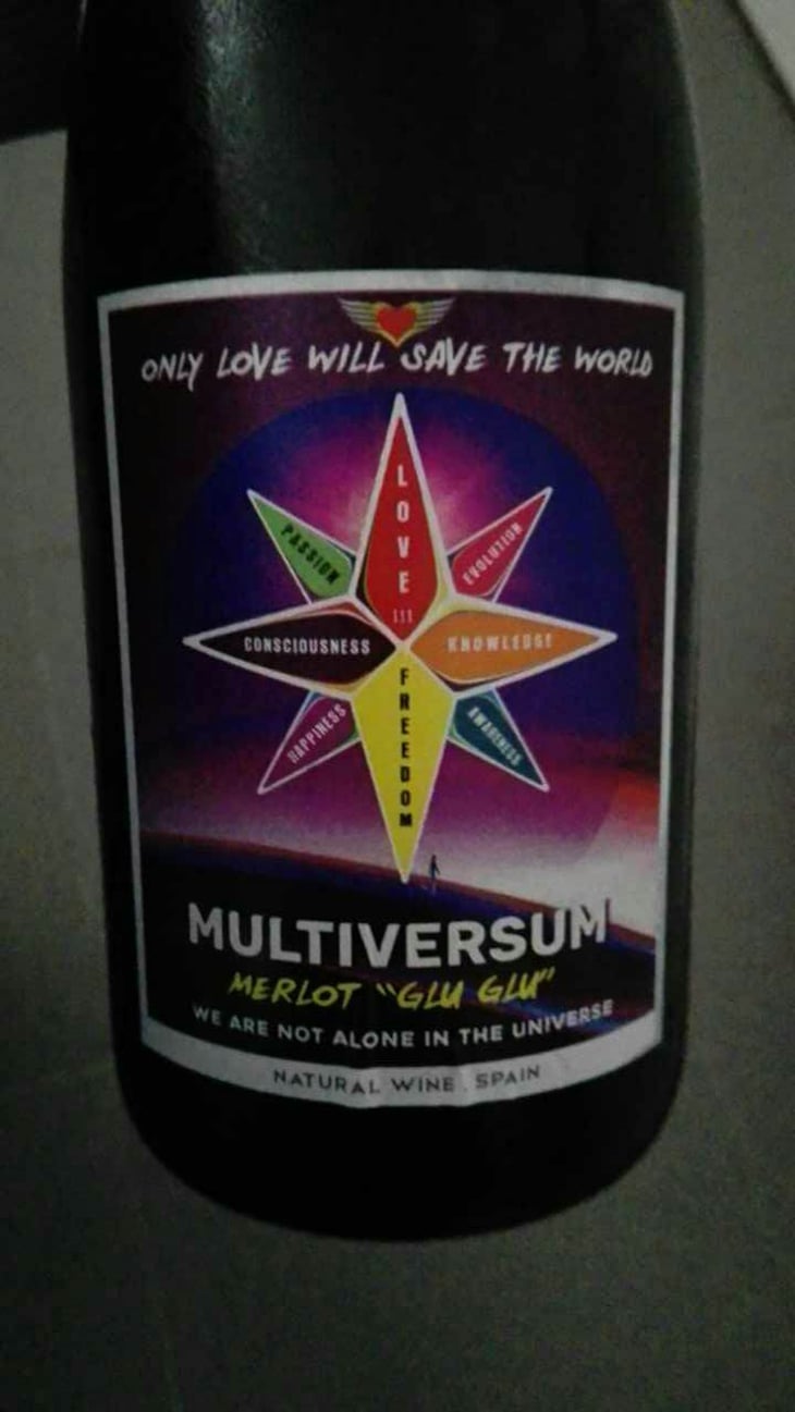 Multiversum Merlot Glu Glu - Solo El Amor Salvara Al Mundo - pablo-quiroga 