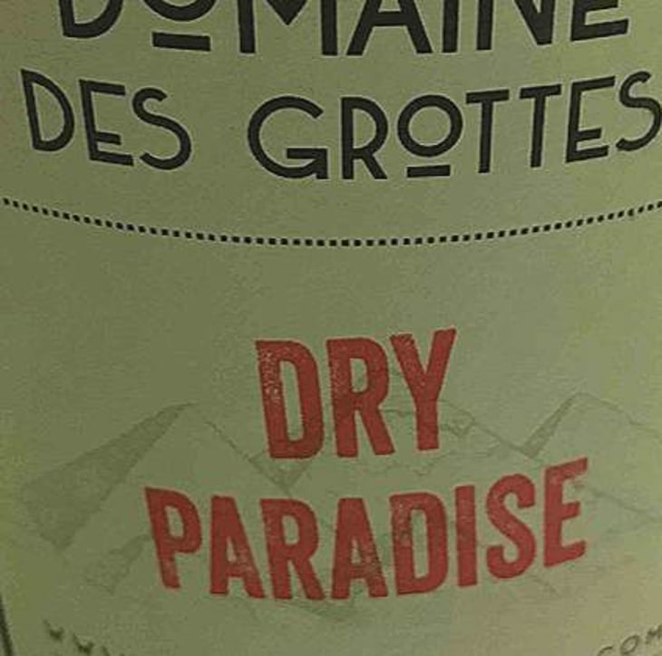 Dry Paradise - Domaine des Grottes - romain-des-grottes 