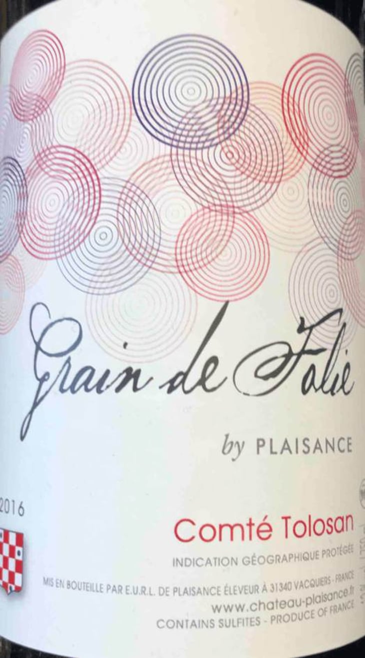 Grain de Folie - Domaine Plaisance - Penavayre - louis-marc-et-thibaut-penavayre 