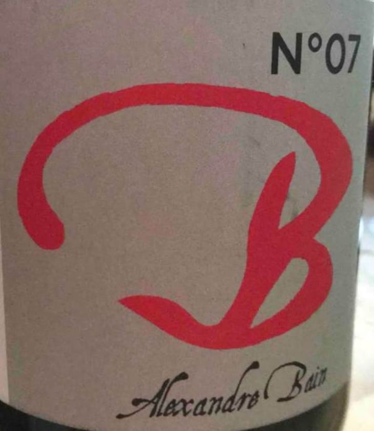 B N°07 - Domaine Alexandre Bain - alexandre-bain 