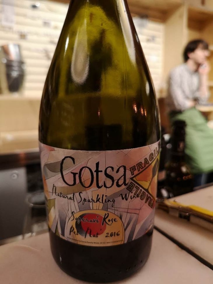 Saperavi Rosé Pet'Nat' - Gotsa Family Wines - beka-gotsadze-nina-gotsadze 