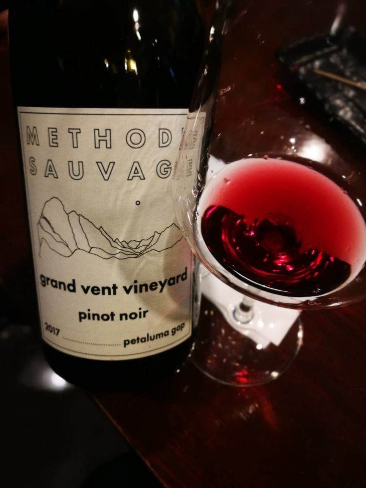 Grand Vent Vineyard Pinot Noir - Methode Sauvage - Iruai - chad-hinds 