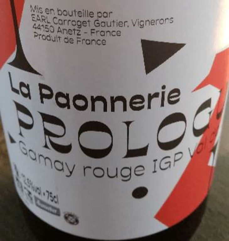 Prologue - La Paonnerie - marie-carroget 