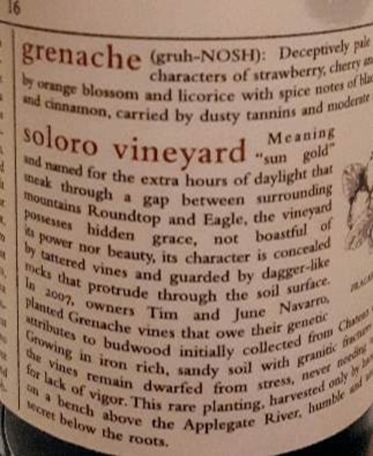 Grenache - Minimus Wines / Omero/ Origin / Craft Wine Co. - laura-cusick-meredith-bell 