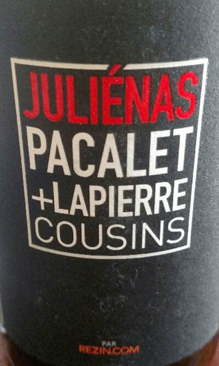 Juliénas Pacalet+Lapierre Cousins - Les Marcellins - christophe-pacalet 