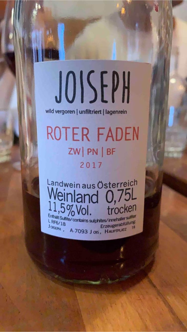 Roter Faden - Joiseph Weingut - richard-artner-xandl-kagl-luka-zeichmann 