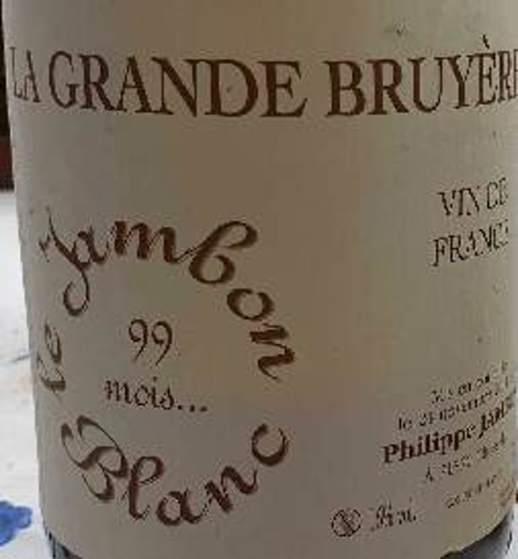 Le Jambon Blanc 99 Mois... La Grande Bruyère - Philippe Jambon - catherine-philippe-jambon 