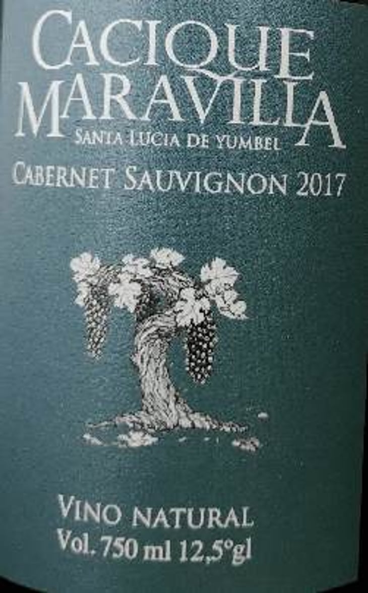 Cabernet Sauvignon (old label) - Cacique Maravilla - manuel-moraga 