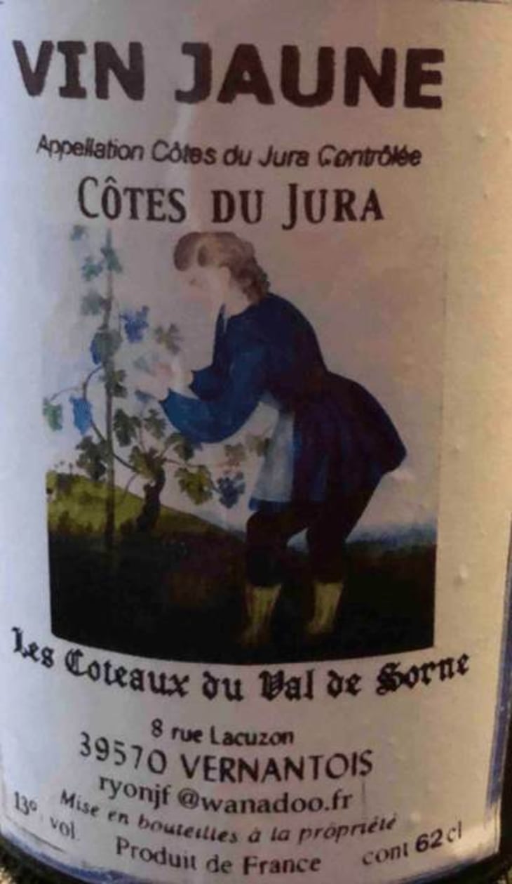 Vin Jaune - Les Coteaux du Val de Sorne - jean-francois-ryon 