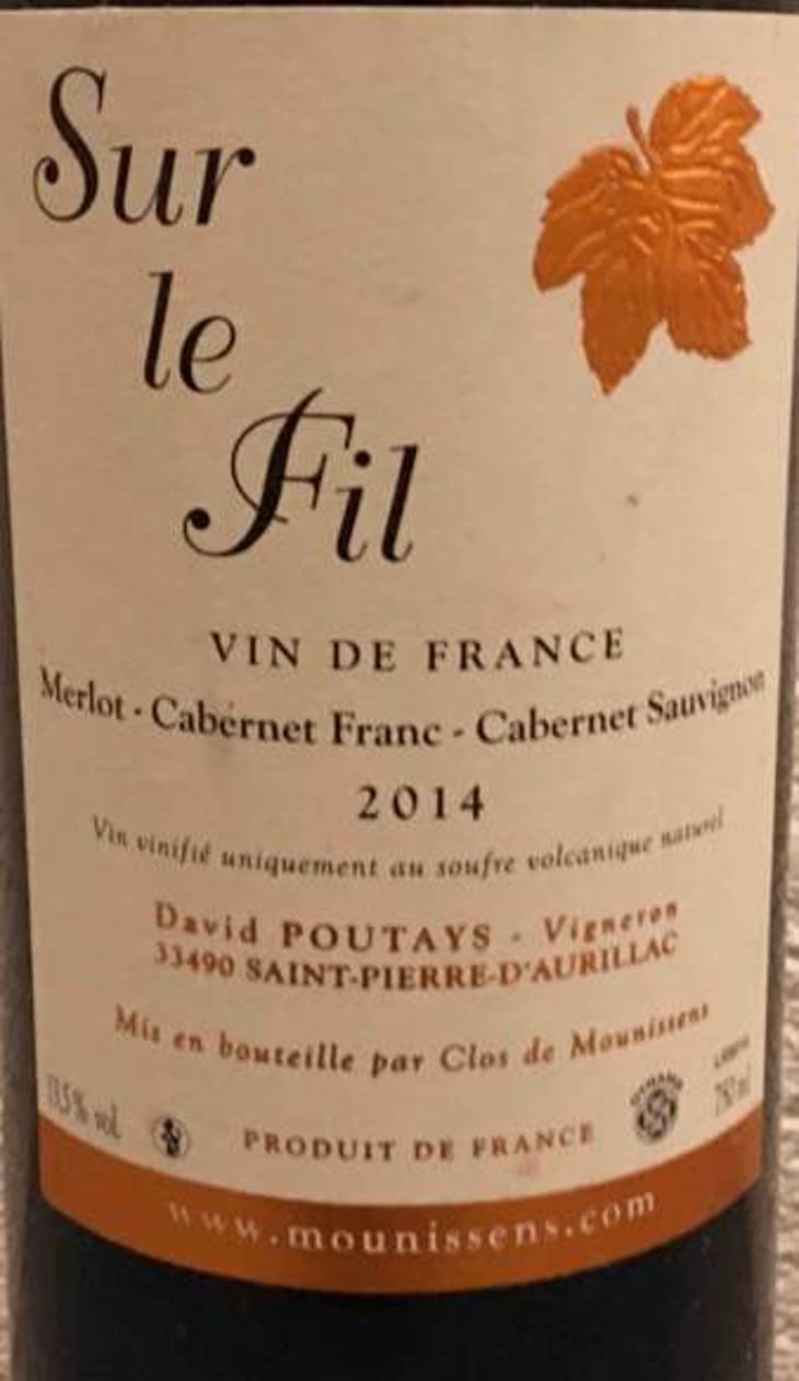 Sur Le Fil - Clos De Mounissens - david-poutays 