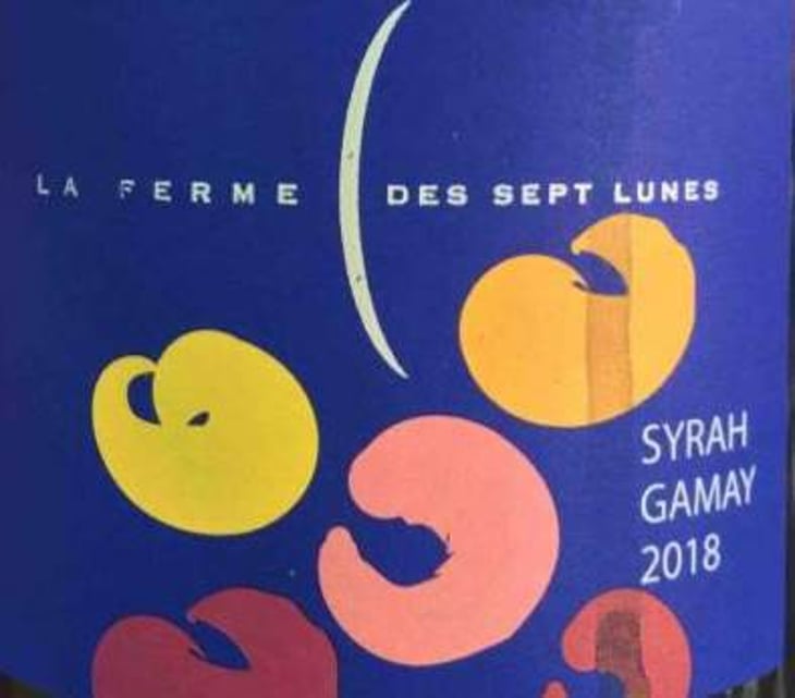Syrah / Gamay - La Ferme des Sept Lunes - jean-delobre-jacques-maurice 