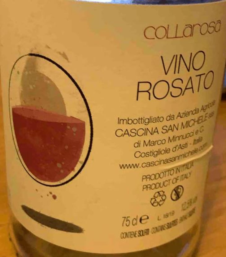 Collarosa Vino Rosato - Cascina San Michele - marco-minnucci 