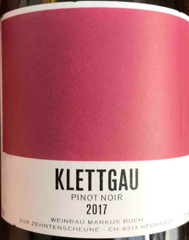 Pinot Noir Klettgau - Weinbau Markus Ruch - markus-ruch 