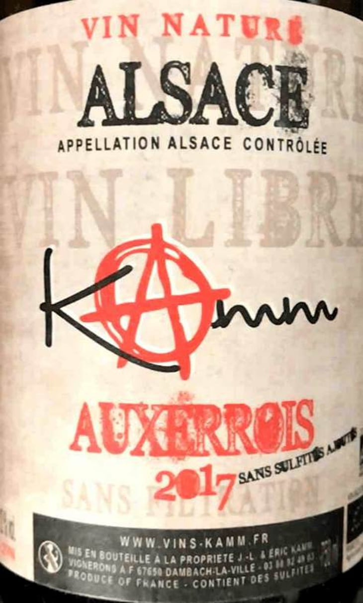 Auxerrois Nature - Jean-Louis & Éric Kamm - eric-kamm 