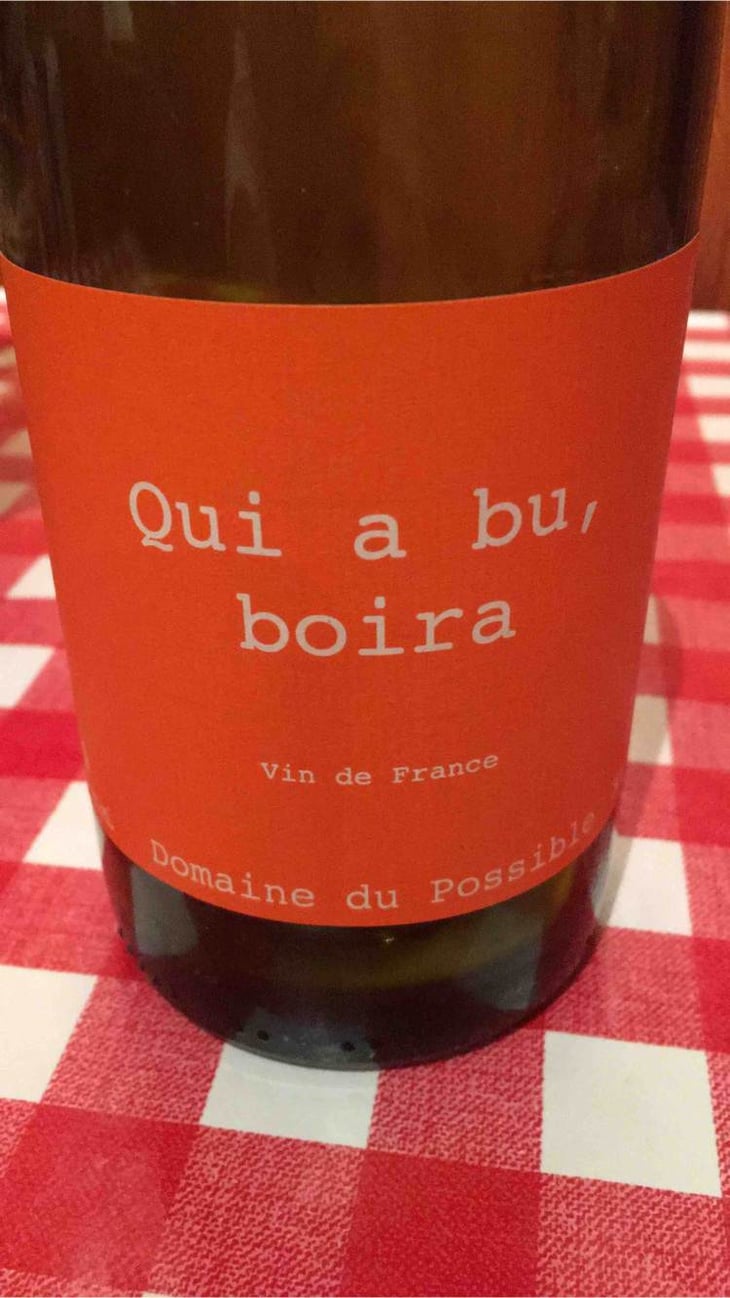Qui A Bu Boira - Domaine du Possible - loic-roure 