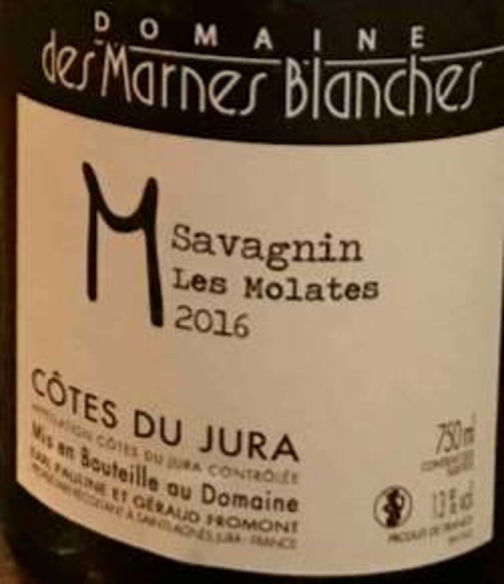Les Molates Savagnin - Domaine Des Marnes Blanches - pauline-geraud-fromont 