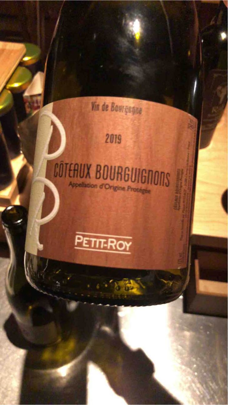 Coteaux Bourguignons - Domaine Petit-Roy - seiichi-saito -2019