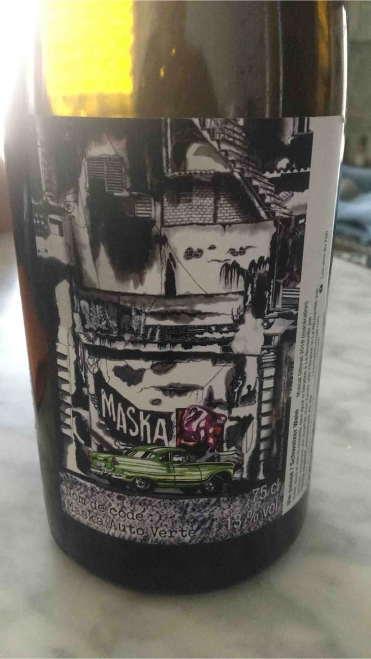 Maska Auto Verte - Les Vins Du Fab - fabien-henriot 