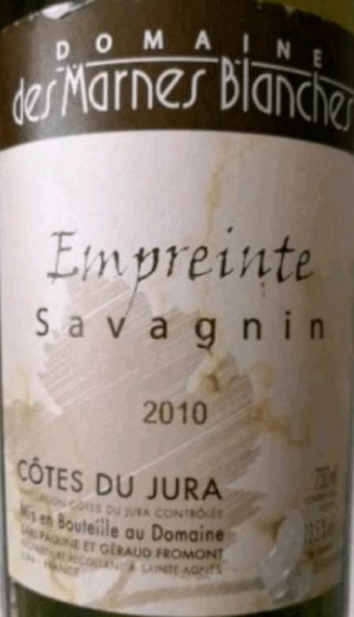 Empreinte Savagnin - Domaine Des Marnes Blanches - pauline-geraud-fromont 