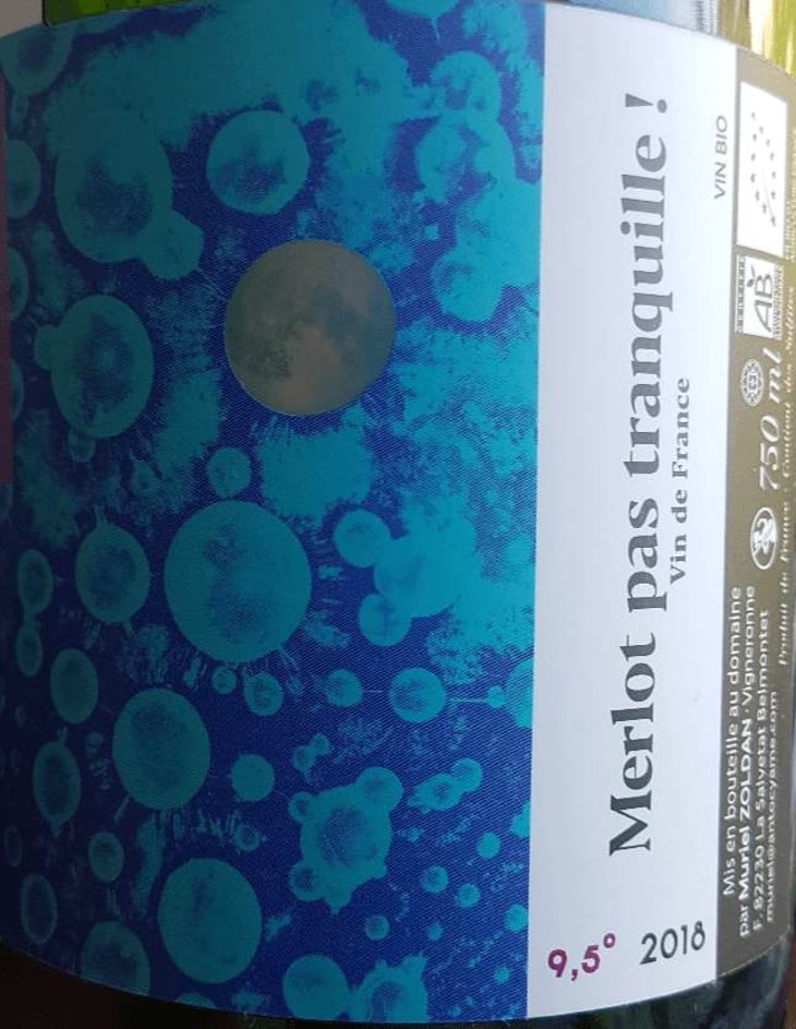 Merlot Pas Tranquille ! - AntocyÂme - muriel-zoldan 