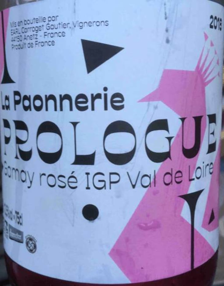 Prologue (Rosé) - La Paonnerie - marie-carroget 