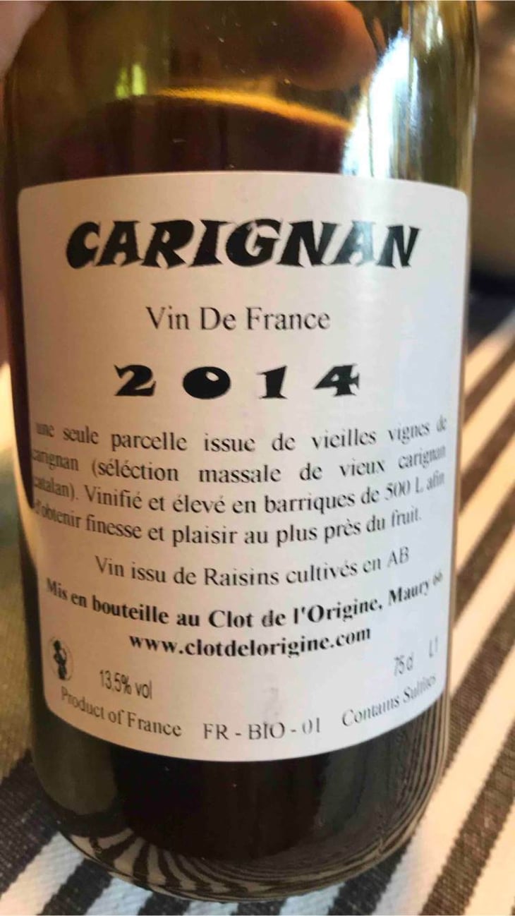 Carignan - Clot de l'Origine - marc-caroline-barriot 