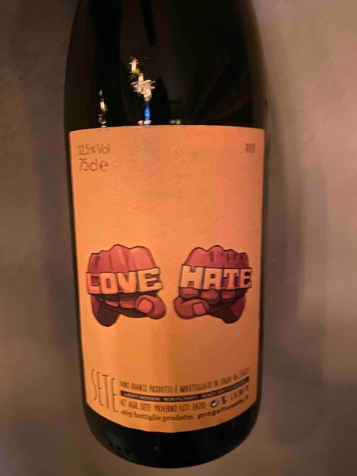 Love ‘N’ Hate - Sete - Vini Naturali - emiliano-giorgi-arcangelo-galuppi-martina-dalessio 