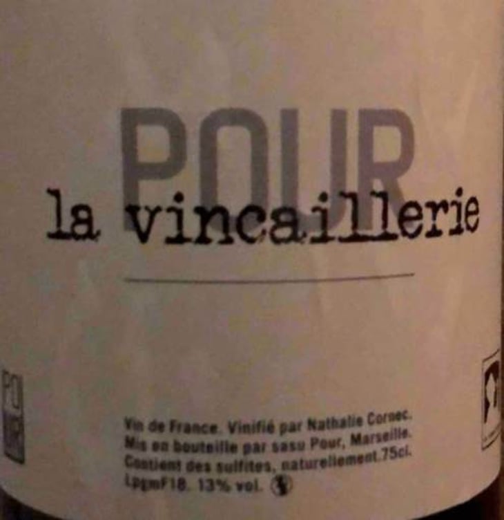 Pour La Vincaillerie - Pour du vin nat(h) - nathalie-cornec 