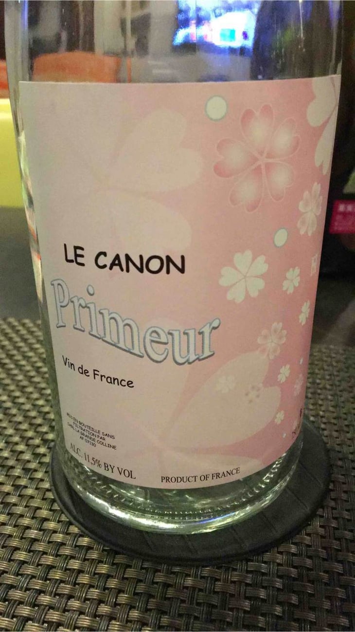 Le Canon Rose Primeur - Domaine de la Grande Colline - hirotake-ooka 