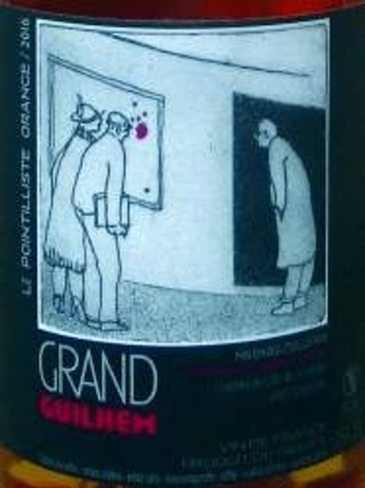 Le Pointilliste Orange - Domaine Grand Guilhem - severine-et-gilles-contrepois 