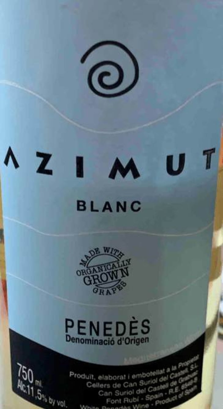 Azimut Blanc - Cellers de Can Suriol del Castell - Azimut - assis-suriol 