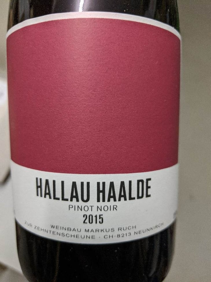 Hallau Haalde - Weinbau Markus Ruch - markus-ruch 