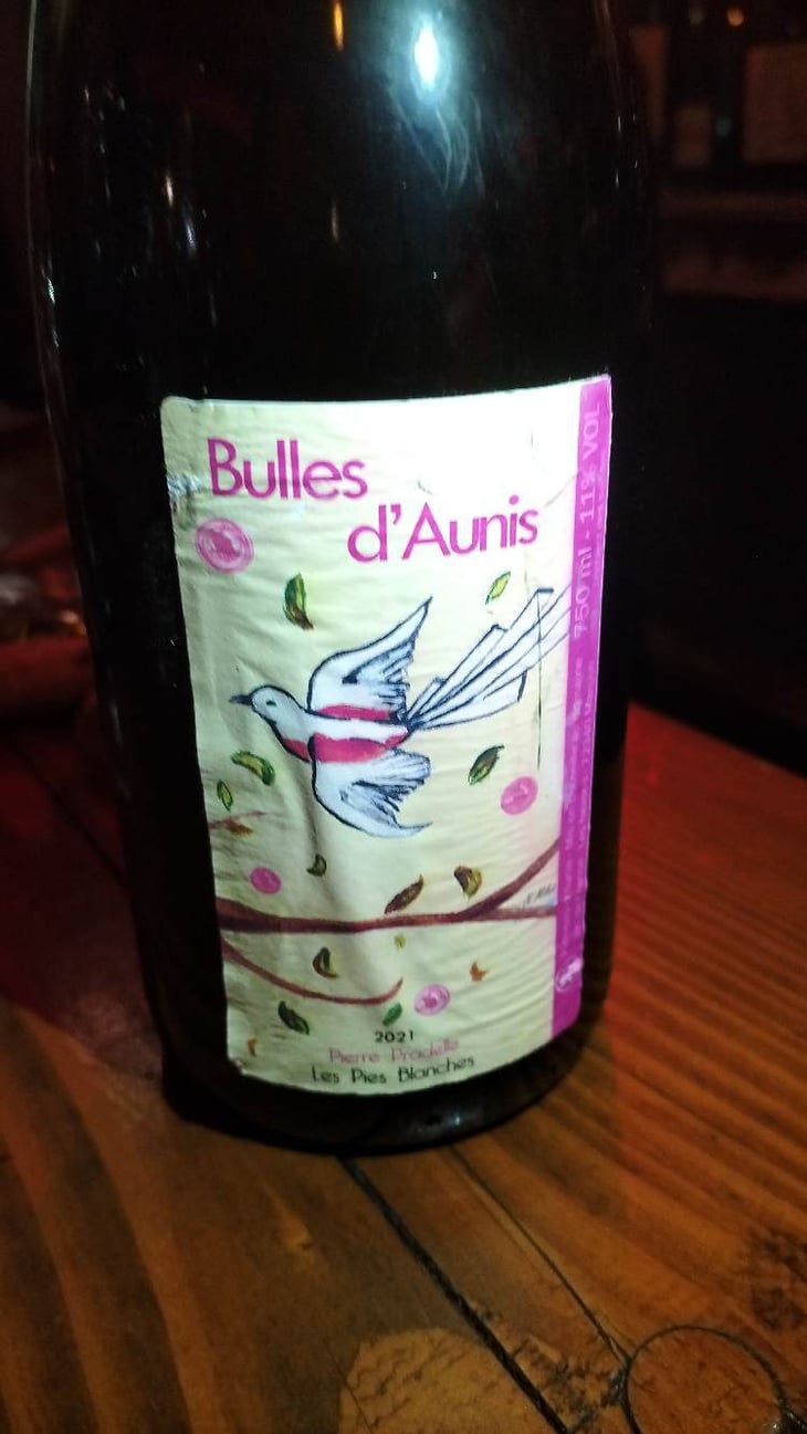 Bulles d'aunis - Domaine des Pies Blanches - pierre-pradelle -2021