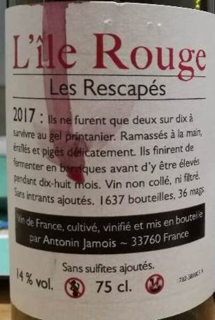 Les Rescapés - L'île Rouge - antonin-jamois 