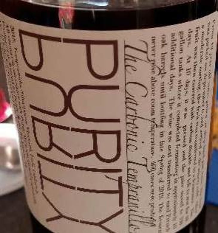 The Carbonic Tempranillo! - Purity Wine - noel-diaz 