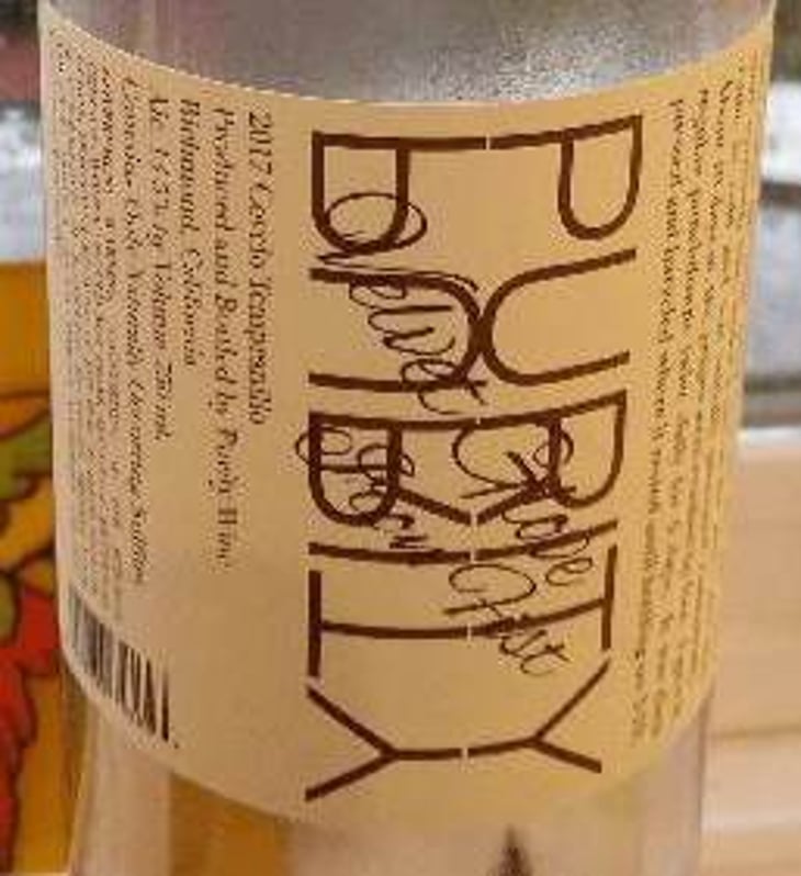 Velvet Glove Iron Fist - Purity Wine - noel-diaz 