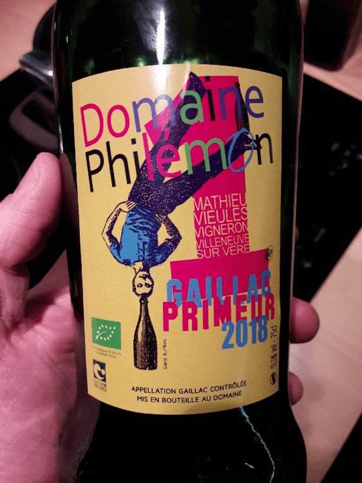 Gaillac Primeur - Domaine Philémon - mathieu-vieules 