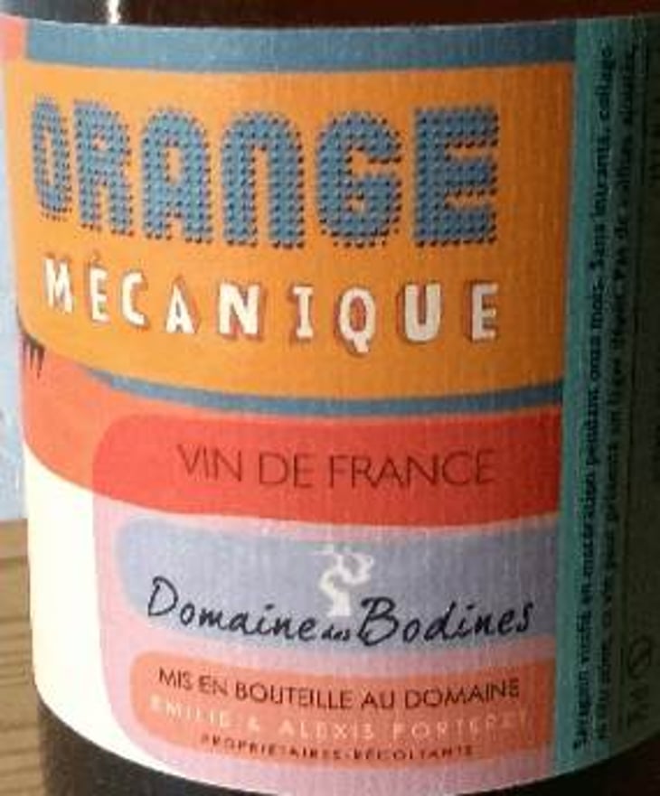 Orange Mecanique - Domaine des Bodines - emilie-alexis-porteret 