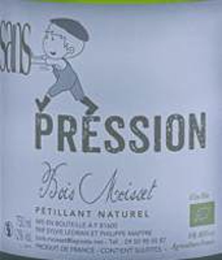 Sans Pression - Domaine Ferme Bois Moisset - sylvie-philippe-maffre 