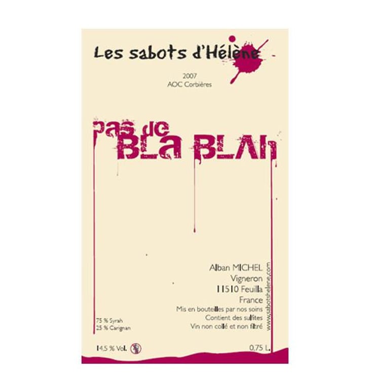 Pas de Bla Blah - Les Sabots d'Hélène - alban-michel 